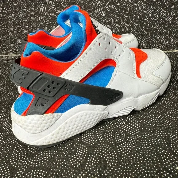 Nike Air Huarache Sneakers US 9 Red/White/Blue Athletic Shoes - Picture 4 of 9